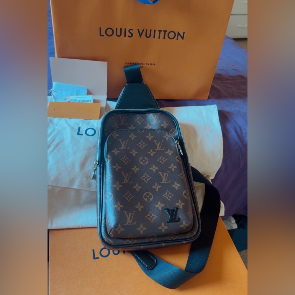 Louis Vuitton Tan Messenger Bag